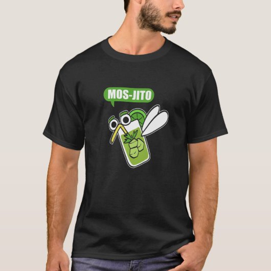 Mos jito Bartender T-shirt (Voorkant)