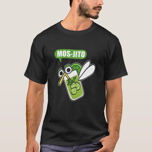 Mos jito Bartender T-shirt (Voorkant)