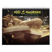 Mos & Paddenstoelen Goblincore Kalender (Hoes)