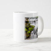 Mos rond varenbron grote koffiekop (Voorkant rechts)