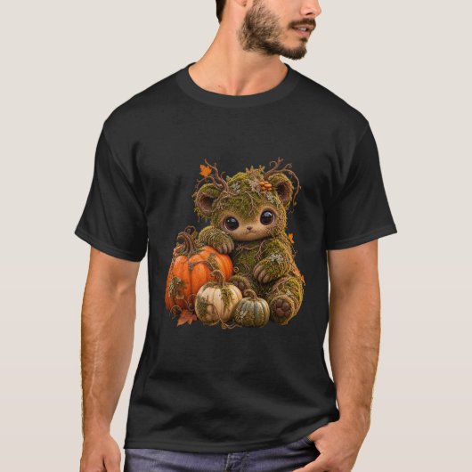 Mos Sprite Pompoen Herfst T-shirt (Voorkant)