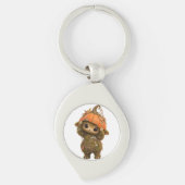 Mos Sprite Pompoen Sleutelhanger (Voorkant)