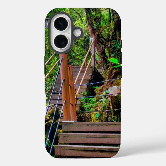 Mosachtig bos Case-Mate iPhone case (Achterkant)
