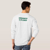 Mosachtig, Niet Glanzend - T-shirt (Achterkant volledig)
