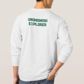 Mosachtig, Niet Glanzend - T-shirt (Achterkant)