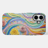 Mosaic 12 Case-Mate iPhone case (Achterkant (horizontaal))