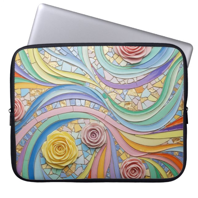 Mosaic 12 laptop sleeve (Voorkant)