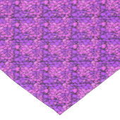 Mosaic abstract pattern tile crimson purple black tafelkleed (Gekanteld)