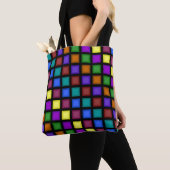 Mosaic Allover-Canvas tas (Dichtbij)
