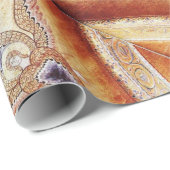 MOSAIC ANGEL CHRISTMAS JOY PEACE LOVE CADEAUPAPIER (Rol Hoek)