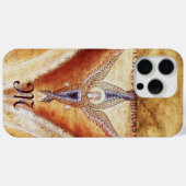 MOSAIC ANGEL MONOGRAM Case-Mate iPhone CASE (Achterkant (horizontaal))