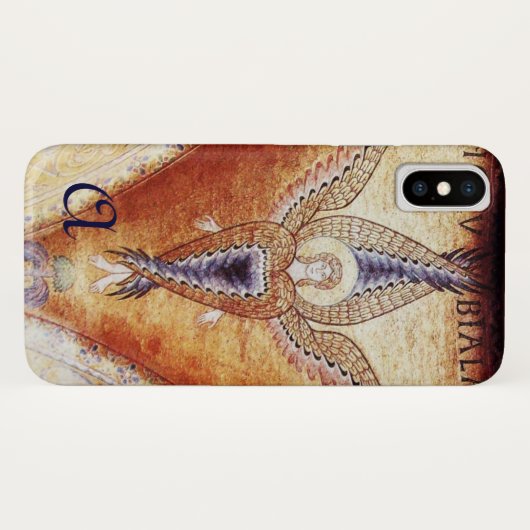 MOSAIC ANGEL MONOGRAM Case-Mate iPhone CASE (Achterkant (horizontaal))