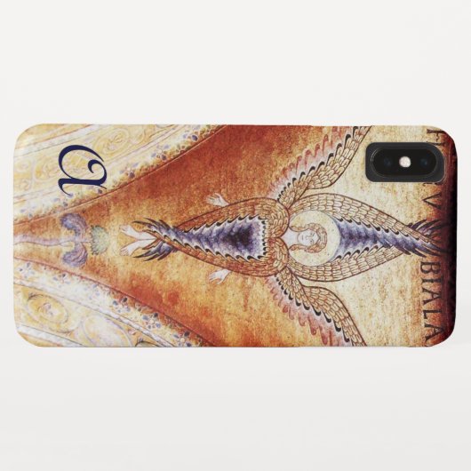 MOSAIC ANGEL MONOGRAM Case-Mate iPhone CASE (Achterkant (horizontaal))