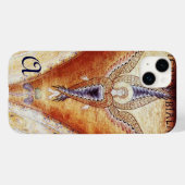 MOSAIC ANGEL MONOGRAM Case-Mate iPhone CASE (Achterkant (horizontaal))