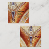 MOSAIC ANGEL MONOGRAM VIERKANTE VISITEKAARTJE (Voorkant / Achterkant)