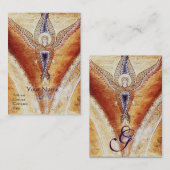 MOSAIC ANGEL Monogram Visitekaartje (Voorkant / Achterkant)