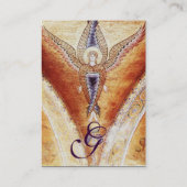 MOSAIC ANGEL Monogram Visitekaartje (Achterkant)