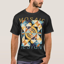 Mosaic Art Pattern T-shirt