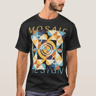 Mosaic Art Pattern T-shirt