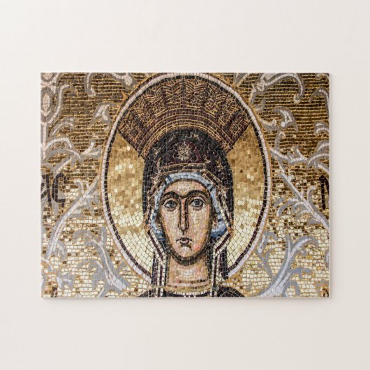 Mosaic Ayia Napa Maagd Mary Cyprus. Legpuzzel (Horizontaal)