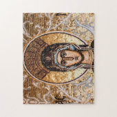 Mosaic Ayia Napa Maagd Mary Cyprus. Legpuzzel (Verticaal)
