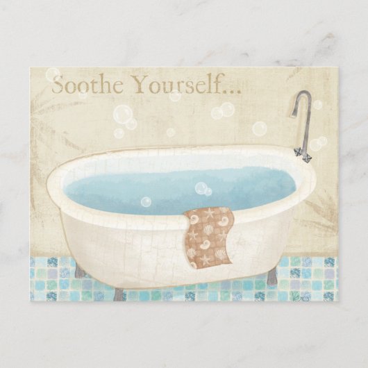 Mosaic Bath Briefkaart (Voorkant)
