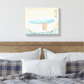 Mosaic Bath Canvas Afdruk (Insitu (Slaapkamer))