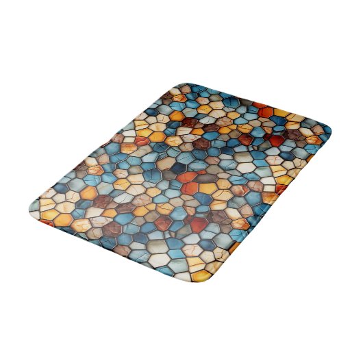 Mosaic Bath Mat (Gekanteld)