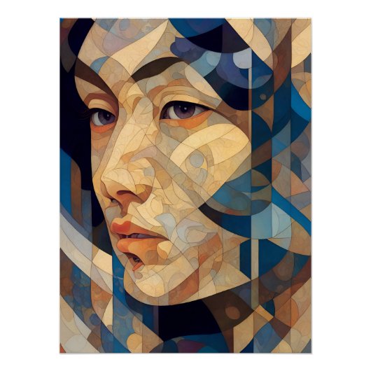 Mosaic Beauty Perfect Poster (Voorkant)