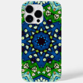Mosaic Blue Green Hippie Boho Mandala Case-Mate iPhone Case (Achterkant)