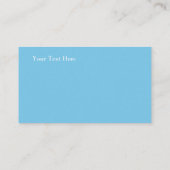 Mosaic Blue Green Hippie Boho Mandala Visitekaartje (Achterkant)