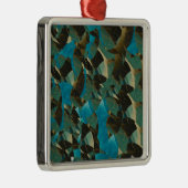 Mosaic Blue Ornament (Rechts)