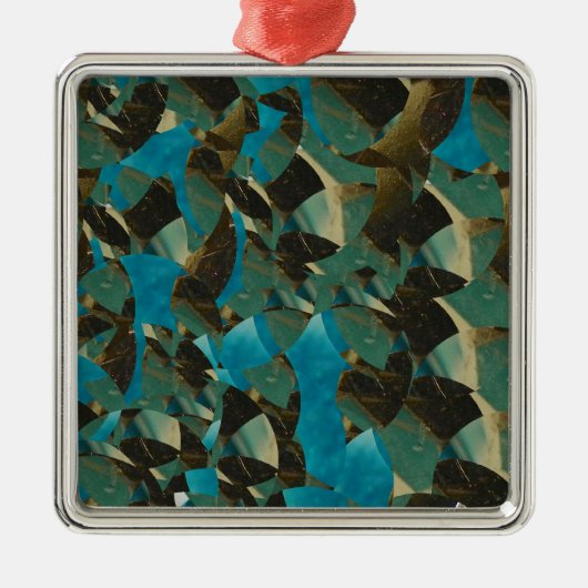 Mosaic Blue Ornament (Voorkant)