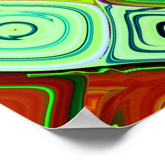 Mosaic Brago-Mitchell Fine Fractal Art Poster (Hoek)