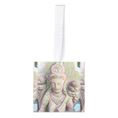 Mosaic buddha standbeeld decoratie (Voorkant)