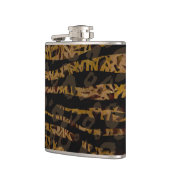 Mosaic Chic Elegant Safari Glam Oerwoud Print Heupfles (Links)