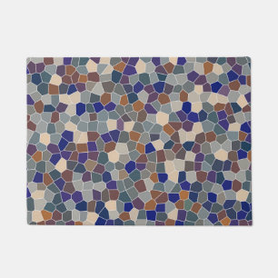 Mosaic Cool Trendy Modern Pattern Deurmat