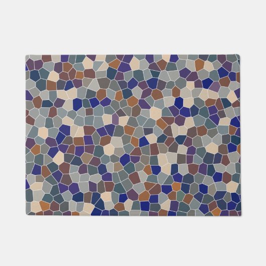 Mosaic Cool Trendy Modern Pattern Deurmat (Voorkant)