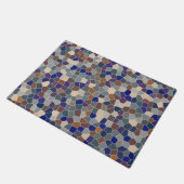 Mosaic Cool Trendy Modern Pattern Deurmat (Schuin)