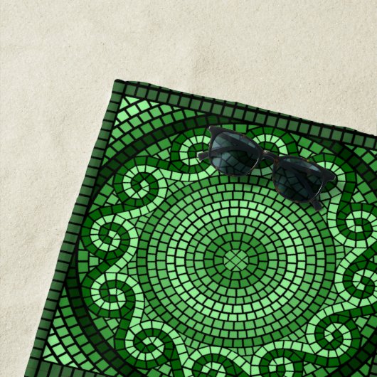 Mosaic Design Strandlaken (In situ)