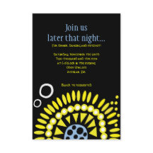 MOSAIC DOVE of PEACE Bat Mitzvah Reception Card