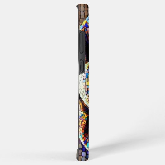 Mosaic Elephant Samsung Galaxy Hoesje (Rechterkant)