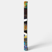 Mosaic Elephant Samsung Galaxy Hoesje (Linkerkant)