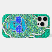 Mosaic Face Case iPhone Hoesje (Achterkant horizontaal)