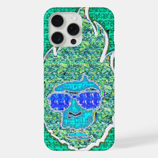 Mosaic Face Case iPhone Hoesje (Achterkant)