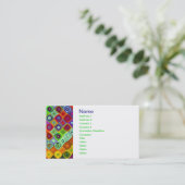 Mosaic Fine Fractal Art Visitekaartje (Staand voorkant)