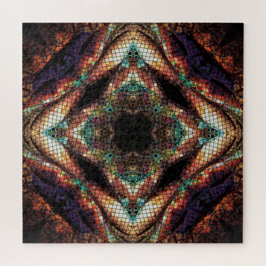 Mosaic Fire Legpuzzel (Horizontaal)