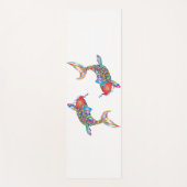 Mosaic Fish Yoga Mat (Voorkant)