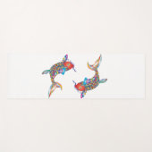 Mosaic Fish Yoga Mat (Voorkant (horizontaal))