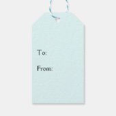 Mosaic Floral Tegels Cadeaulabel (Achterkant)